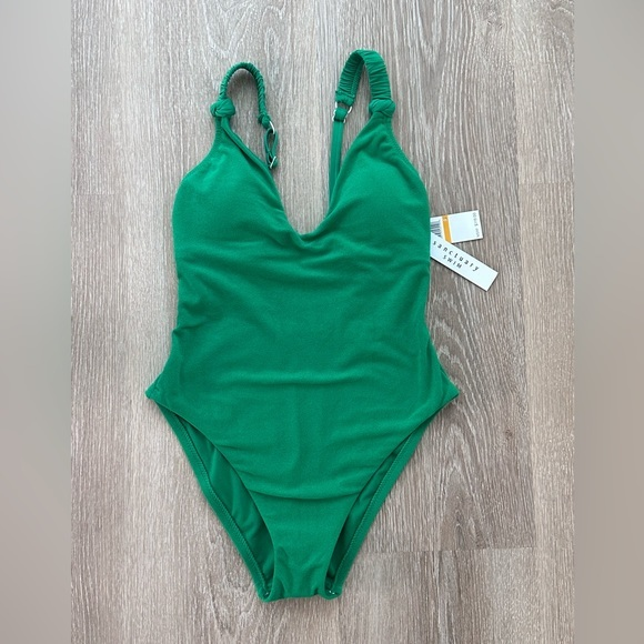 Sanctuary | Swim | Sanctuary Swim Nwt Terry One Piece Kelly Green Size ...